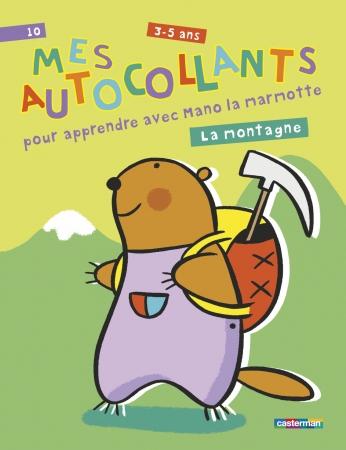 Mes autocollants pour apprendre avec Mano la marmotte