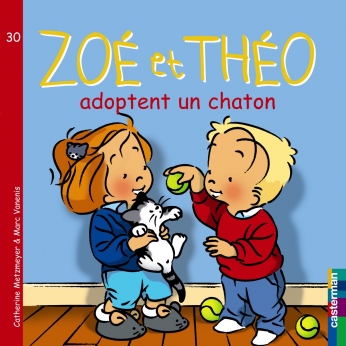 Zoé et Théo adoptent un chaton