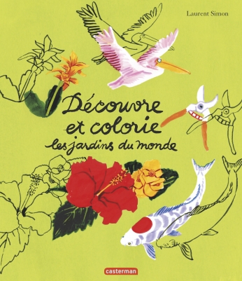 Découvre et colorie les jardins du monde