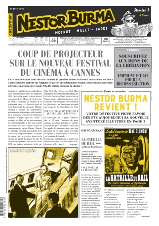 Nestor Burma : L'Homme au sang bleu - Numéro 1 - 21 juin 2017