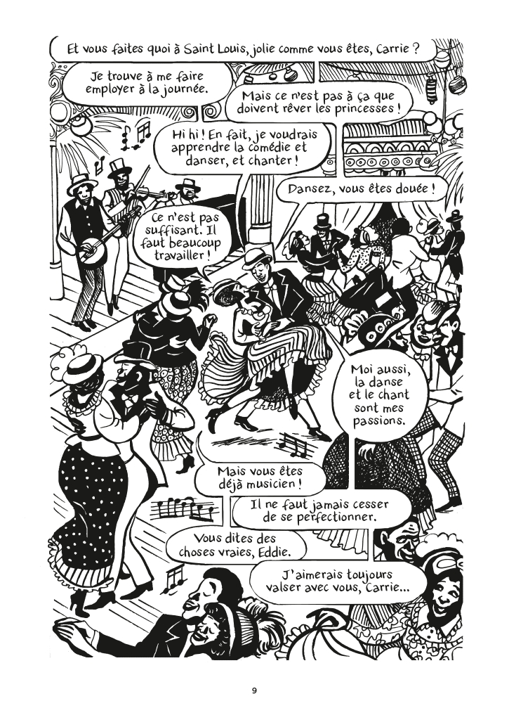 bande dessinee josephine baker