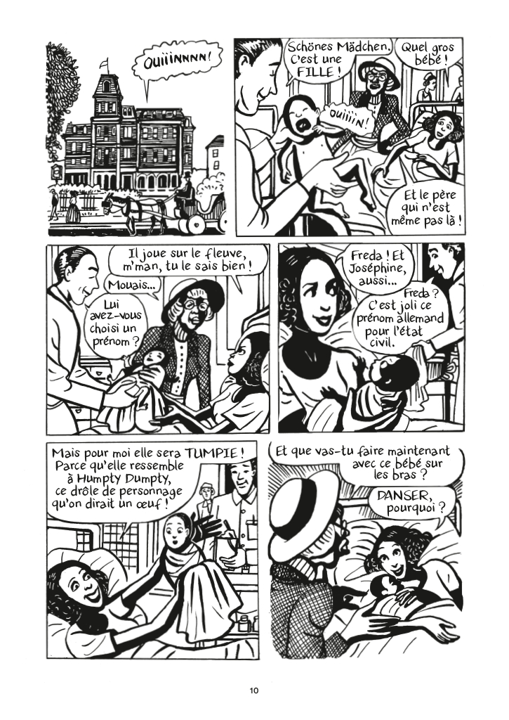 bande dessinee josephine baker
