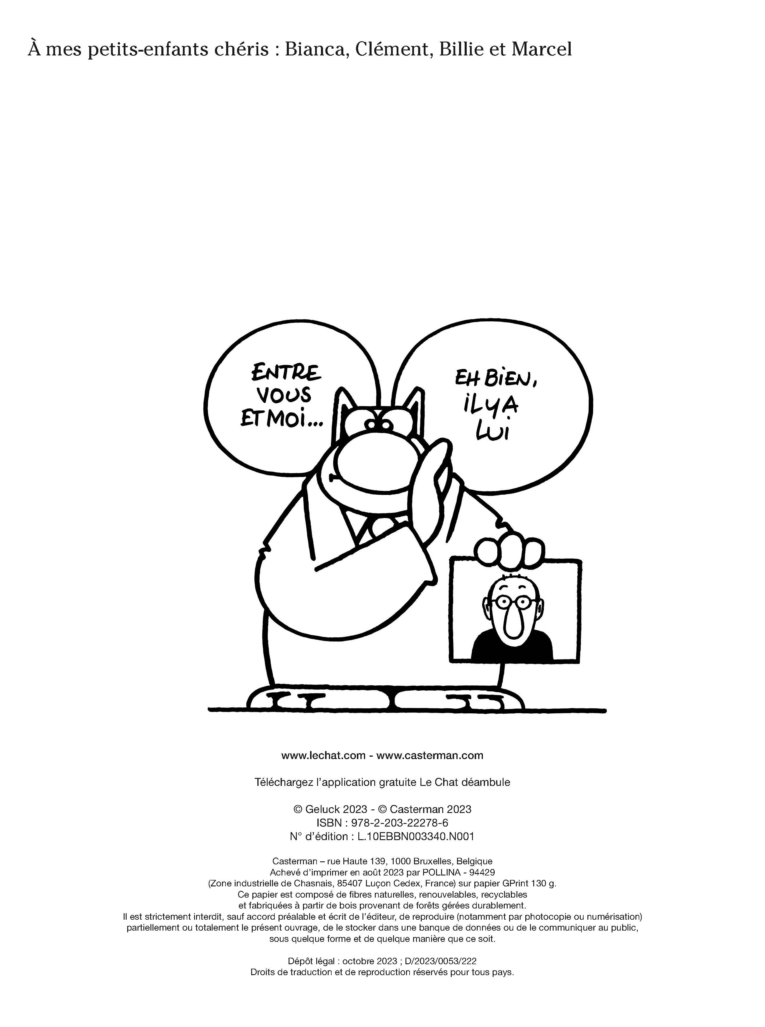 Pour ses 40 ans, le Chat prend ses aises dans «Le Temps»: son auteur Geluck  s'explique - Le Temps