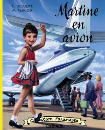 Martine en avion