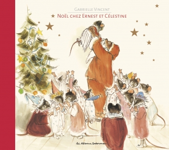 Noël chez Ernest et Célestine - Dos toilé