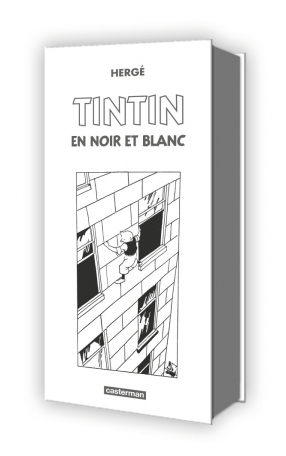Tintin, coffret - Coffret mini albums noir et blanc