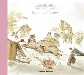 La chute d'Ernest - Dos toilé