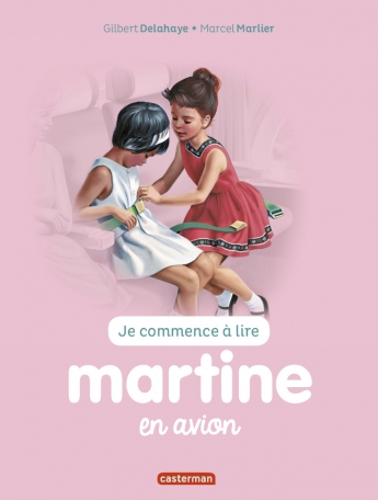 Martine en avion Martine en avion