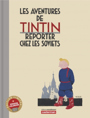 Tintin au pays des Soviets - Édition noir et blanc colorisée