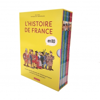 Coffret L’Histoire de France en BD