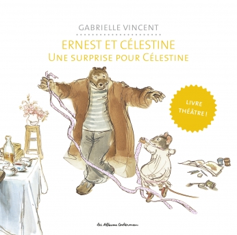 Le livre théâtre Ernest et Célestine