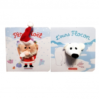 Coffret Bébêtes Père Noël et L’ours Flocon Coffret Bébêtes Père Noël et L’ours Flocon