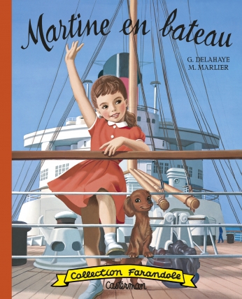 Martine en bâteau