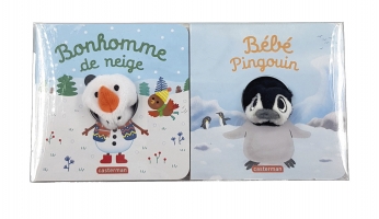 Bonhomme de neige et Bébé pingouin - Coffret Hiver 2020