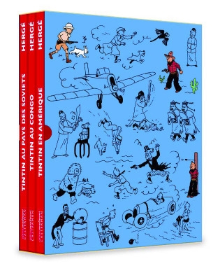 Coffret de fèves de Tintin peintes à la main neuf - Tintin