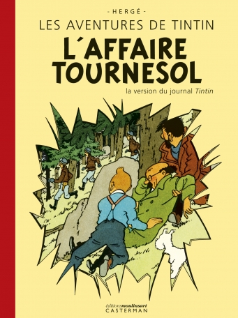 L&#039;Affaire Tournesol - La version du journal Tintin