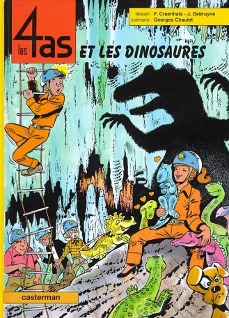 Les 4 As et les dinosaures - Tome 35 Les 4 As et les dinosaures - Tome 35