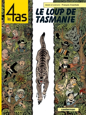 Les 4 as - Tome 40 - Le loup de Tasmanie Les 4 as - Tome 40 - Le loup de Tasmanie