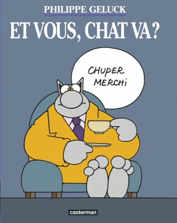 Le Chat - Dessin paru dans le nouvel album du Chat qui