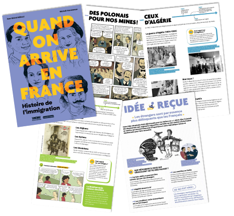 Casterman - Site Enseignants - Expostion Quand on arrive en France