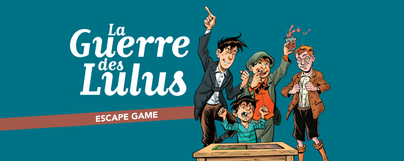 Casterman - Espace Enseignants - La Guerre des Lulus - Escape Game