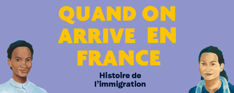 Casterman - Espace Enseignants - Quand on arrive en France l'exposition pédagogique