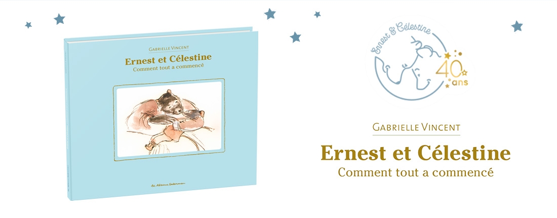 Ernest et Célestine : une chanson - Gabrielle Vincent - Casterman - Grand  format - Doucet LE MANS